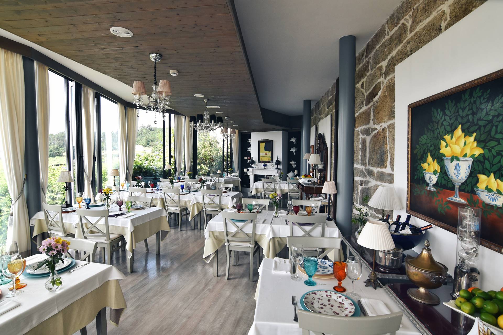 Restaurante - Quinta de San Amaro Hotel & Restaurante